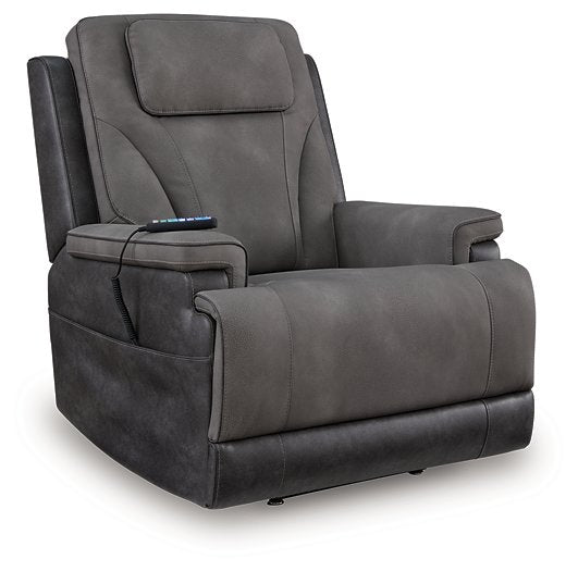 4Z-Peaceful Pause Power Lift Recliner - Theo's Factory Direct Mattress & Furniture (Columbus, OH)