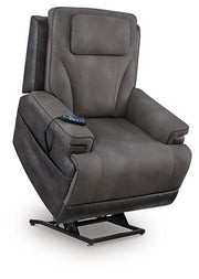 4Z-Peaceful Pause Power Lift Recliner - Theo's Factory Direct Mattress & Furniture (Columbus, OH)