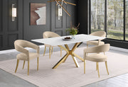 Venera Dining Table - Theo's Factory Direct Mattress & Furniture (Columbus, OH)