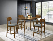 Robbie 5 Pc Counter Height Dining Set - Theo's Factory Direct Mattress & Furniture (Columbus, OH)