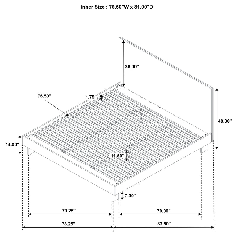 Glenwood Panel Platform Bed