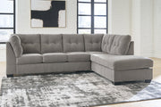 Lanelly Sectional with Chaise - Theo's Factory Direct Mattress & Furniture (Columbus, OH)