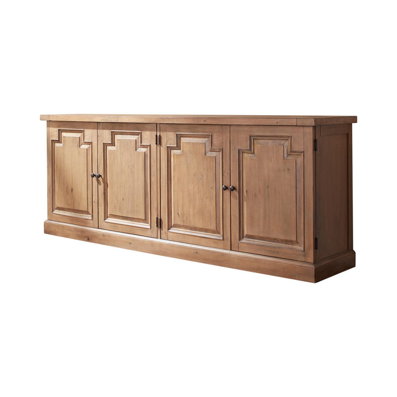 Florence 4-door Sideboard Rustic Smoke - Theo's Factory Direct Mattress & Furniture (Columbus, OH)