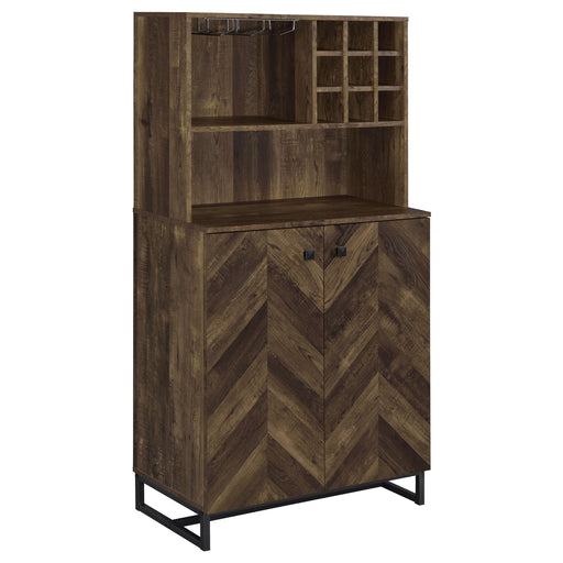 Mendoza Bar Cabinet - Theo's Factory Direct Mattress & Furniture (Columbus, OH)