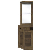 Alviso Corner Bar Cabinet - Theo's Factory Direct Mattress & Furniture (Columbus, OH)