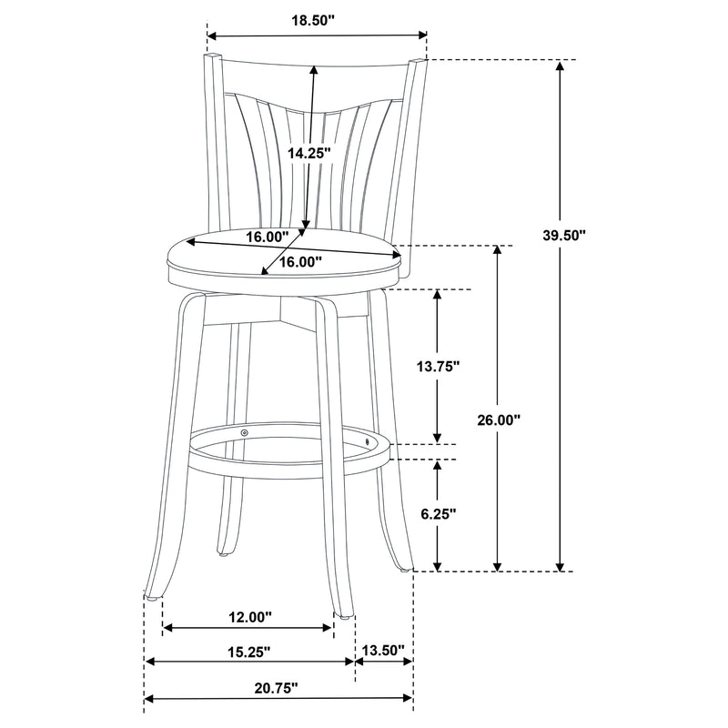 Lambert Counter Stool - Theo's Factory Direct Mattress & Furniture (Columbus, OH)
