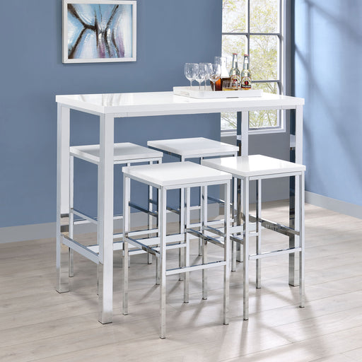 Natividad Bar Table Set - Theo's Factory Direct Mattress & Furniture (Columbus, OH)
