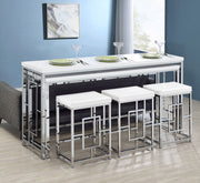 Jackson 5 Pc Counter Height Dining Set - Theo's Factory Direct Mattress & Furniture (Columbus, OH)