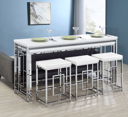 Jackson 5 Pc Counter Height Dining Set - Theo's Factory Direct Mattress & Furniture (Columbus, OH)