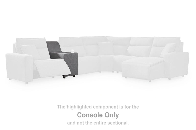 Modmax II Power Reclining Sectional with Audio Consoles