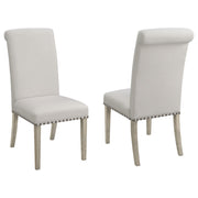Salem Upholstered Side Chairs Rustic Smoke and Grey (Set of 2) - Theo's Factory Direct Mattress & Furniture (Columbus, OH)