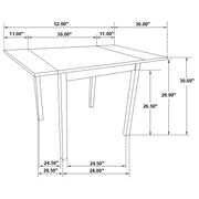 Kelso 5 Pc Dining Sets - Theo's Factory Direct Mattress & Furniture (Columbus, OH)