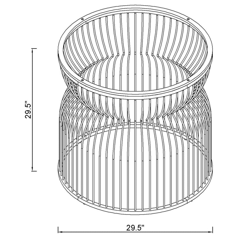 Granvia Dining Table Base - Theo's Factory Direct Mattress & Furniture (Columbus, OH)