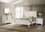 Sandy Beach 4 & 5 Piece Pc Bedroom Set Cal.King & E.King - Theo's Factory Direct Mattress & Furniture (Columbus, OH)