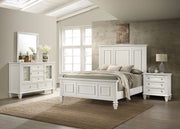 Sandy Beach 4 & 5 Piece Pc Bedroom Set Cal.King & E.King - Theo's Factory Direct Mattress & Furniture (Columbus, OH)