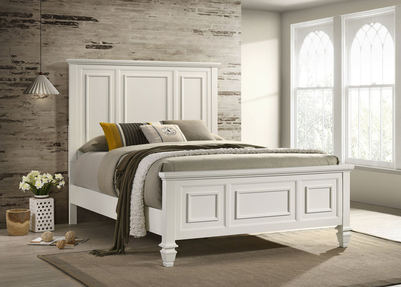 Sandy Beach Panel Bed - Theo's Factory Direct Mattress & Furniture (Columbus, OH)