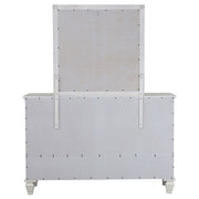 Sandy Beach Dresser With Mirror - Theo's Factory Direct Mattress & Furniture (Columbus, OH)
