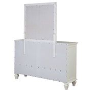 Sandy Beach Dresser With Mirror - Theo's Factory Direct Mattress & Furniture (Columbus, OH)