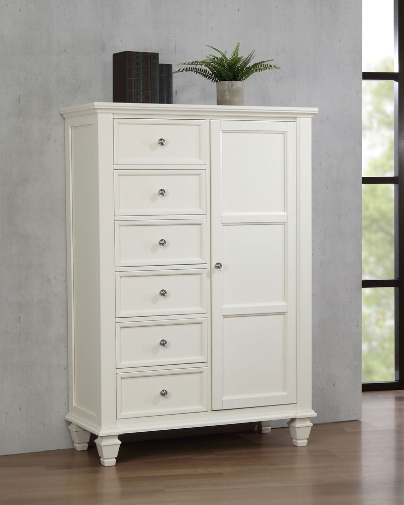 Sandy Beach Door Chest - Theo's Factory Direct Mattress & Furniture (Columbus, OH)