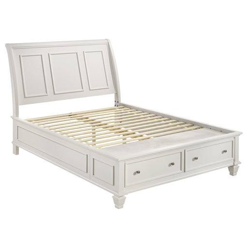 Sandy Beach Panel Platform Storage Bed - Theo's Factory Direct Mattress & Furniture (Columbus, OH)