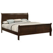 Louis Philippe Sleigh Panel Bed - Theo's Factory Direct Mattress & Furniture (Columbus, OH)