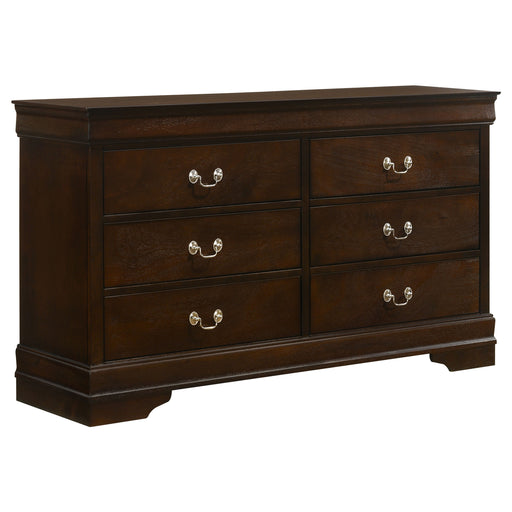 Louis Philippe Dresser Brown - Theo's Factory Direct Mattress & Furniture (Columbus, OH)
