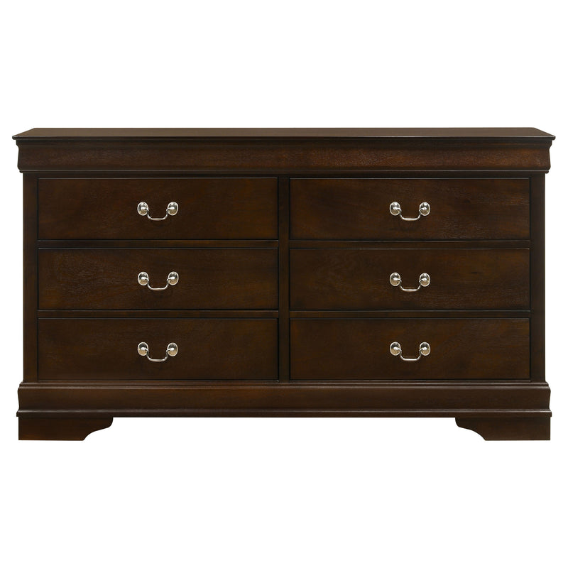 Louis Philippe Dresser Brown - Theo's Factory Direct Mattress & Furniture (Columbus, OH)