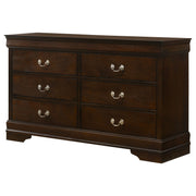 Louis Philippe Dresser Brown - Theo's Factory Direct Mattress & Furniture (Columbus, OH)