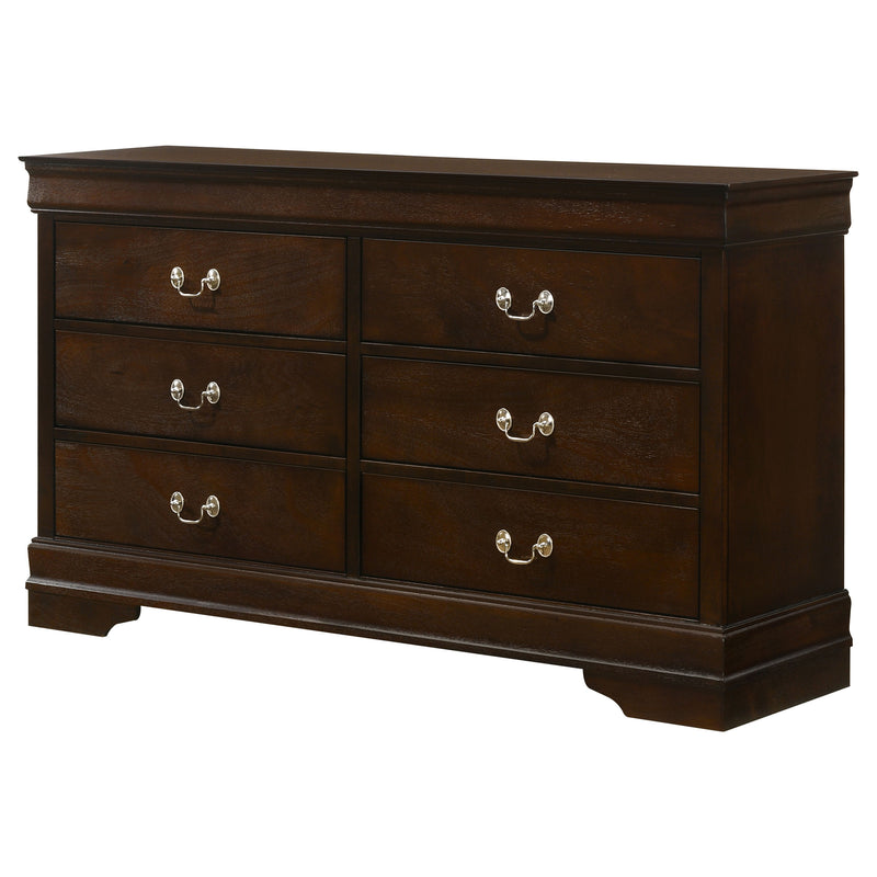 Louis Philippe Dresser Brown - Theo's Factory Direct Mattress & Furniture (Columbus, OH)