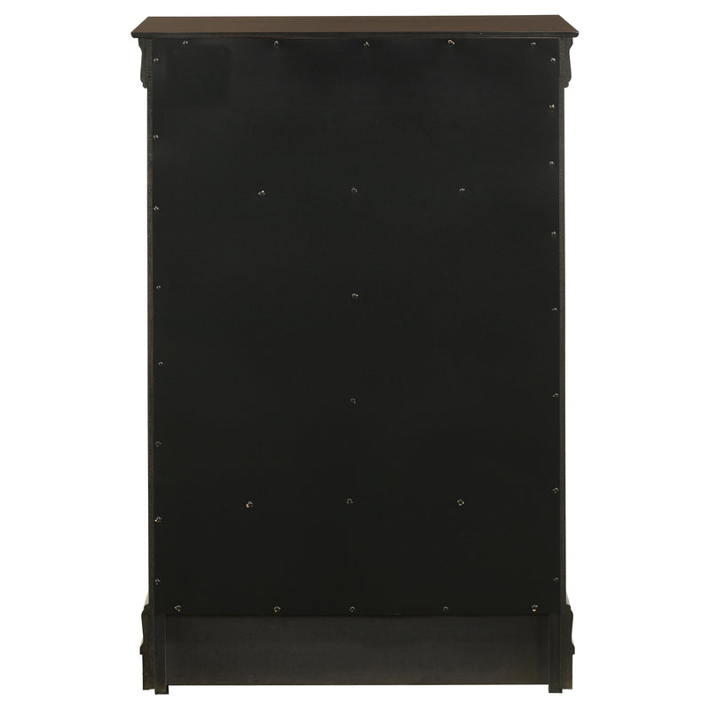 Louis Philippe Chest Brown - Theo's Factory Direct Mattress & Furniture (Columbus, OH)