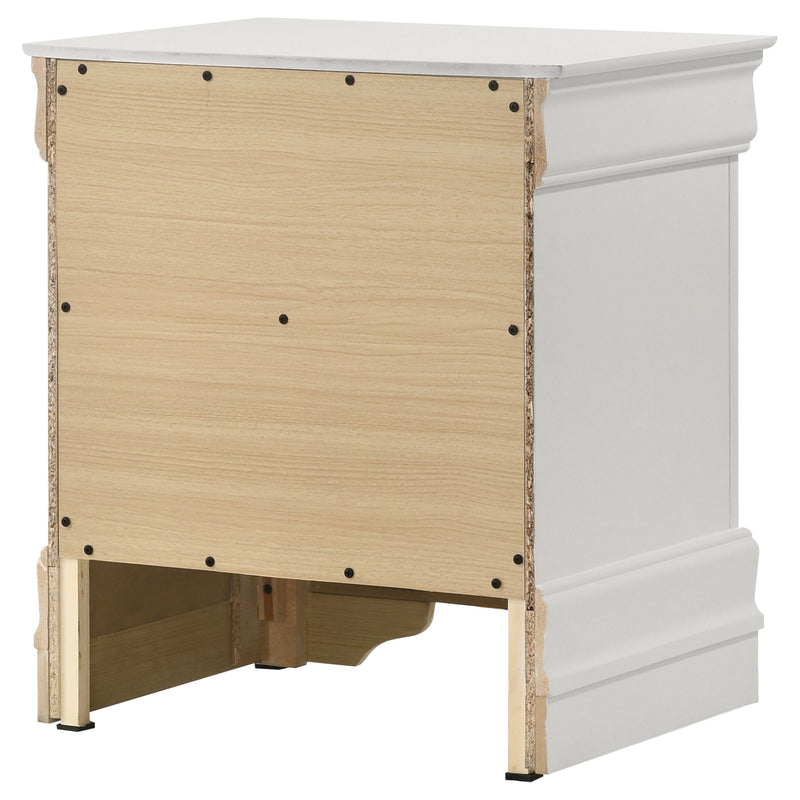Louis Philippe Nightstand - Theo's Factory Direct Mattress & Furniture (Columbus, OH)