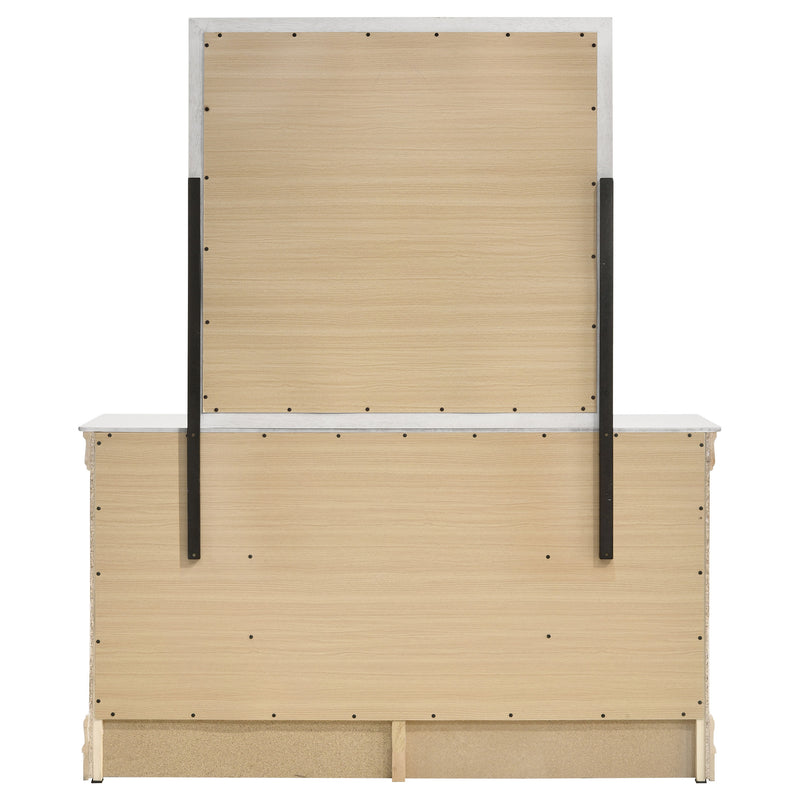 Louis Philippe Dresser with Mirror - Theo's Factory Direct Mattress & Furniture (Columbus, OH)