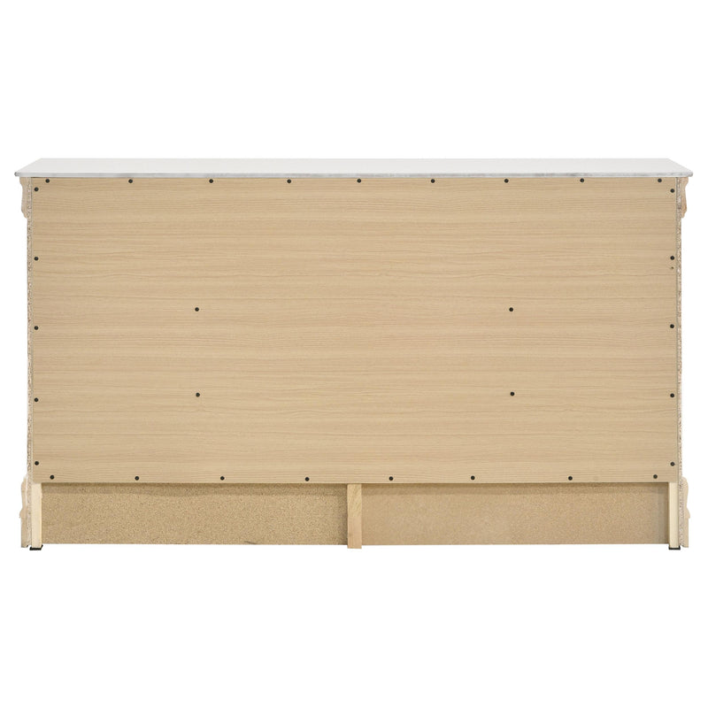 Louis Philippe 6-drawer Dresser White - Theo's Factory Direct Mattress & Furniture (Columbus, OH)
