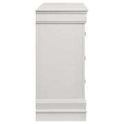 Louis Philippe 6-drawer Dresser White - Theo's Factory Direct Mattress & Furniture (Columbus, OH)