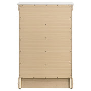 Louis Philippe 5-drawer Bedroom Chest White - Theo's Factory Direct Mattress & Furniture (Columbus, OH)