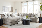 Aslan Court Sectional with Chaise - Theo's Factory Direct Mattress & Furniture (Columbus, OH)