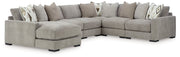 Aslan Court Sectional with Chaise - Theo's Factory Direct Mattress & Furniture (Columbus, OH)