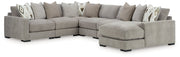 Aslan Court Sectional with Chaise - Theo's Factory Direct Mattress & Furniture (Columbus, OH)