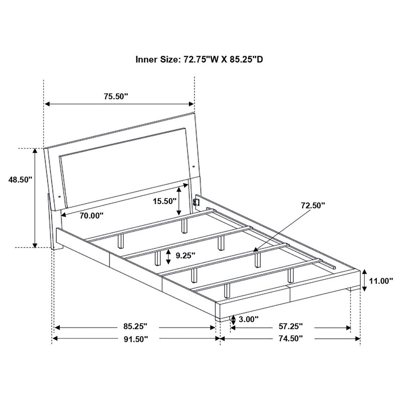 Felicity Bedroom Set White - Theo's Factory Direct Mattress & Furniture (Columbus, OH)