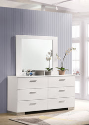 Felicity Dresser With Mirror - Theo's Factory Direct Mattress & Furniture (Columbus, OH)