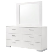Felicity Dresser With Mirror - Theo's Factory Direct Mattress & Furniture (Columbus, OH)