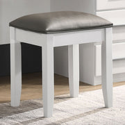 Felicity Vanity Stools - Theo's Factory Direct Mattress & Furniture (Columbus, OH)