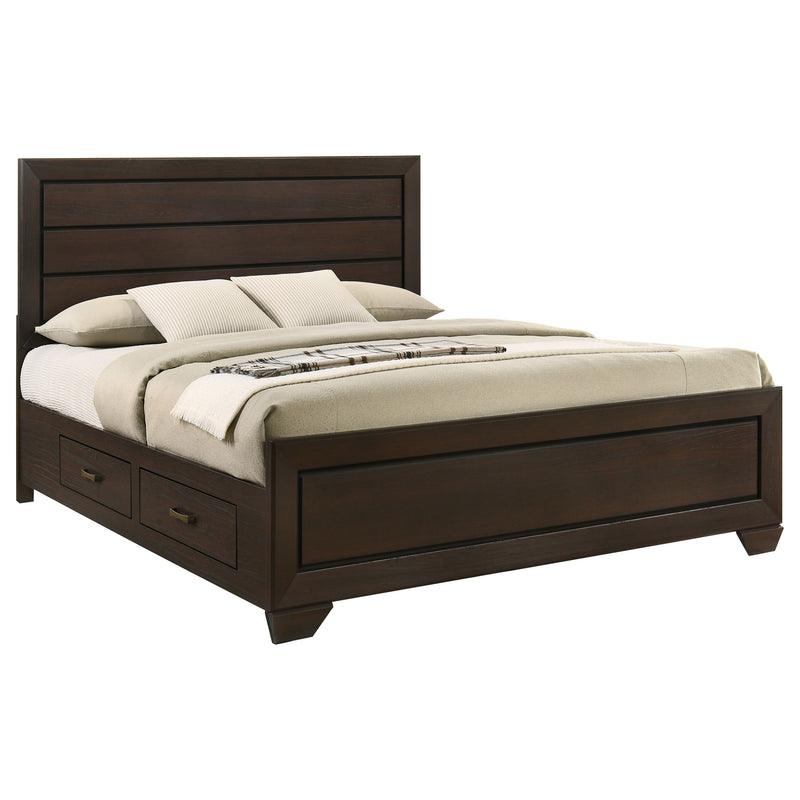 Kauffman Panel Platform Storage Bed - Theo's Factory Direct Mattress & Furniture (Columbus, OH)