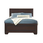 Kauffman California King, Eastren King, & Queen Panel Bed Dark Cocoa - Theo's Factory Direct Mattress & Furniture (Columbus, OH)