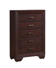 Kauffman 5-drawer Chest Dark Cocoa - Theo's Factory Direct Mattress & Furniture (Columbus, OH)