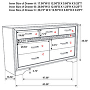 Miranda 4 Pc Bedroom Set - Theo's Factory Direct Mattress & Furniture (Columbus, OH)