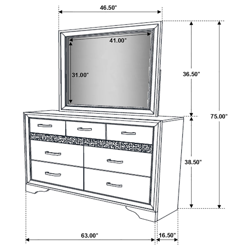 Miranda Dresser with Mirror