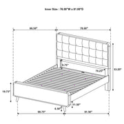 Robyn Panel Platform Bed - Theo's Factory Direct Mattress & Furniture (Columbus, OH)