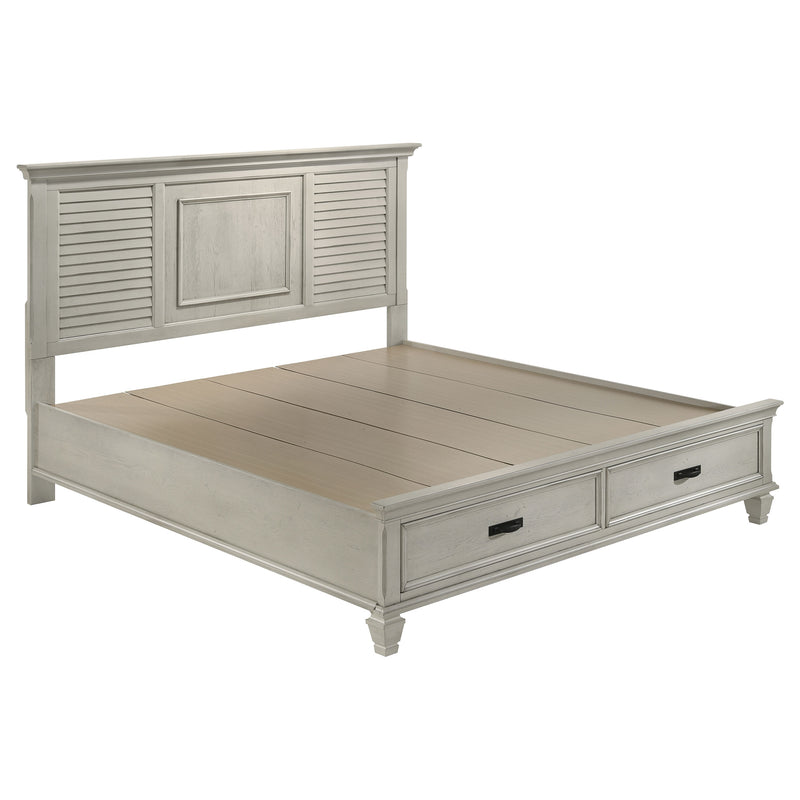 Franco Panel Platform Storage Bed - Theo's Factory Direct Mattress & Furniture (Columbus, OH)