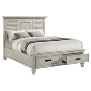 Franco Panel Platform Storage Bed - Theo's Factory Direct Mattress & Furniture (Columbus, OH)